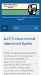 Mobile Screenshot of nabpr.org